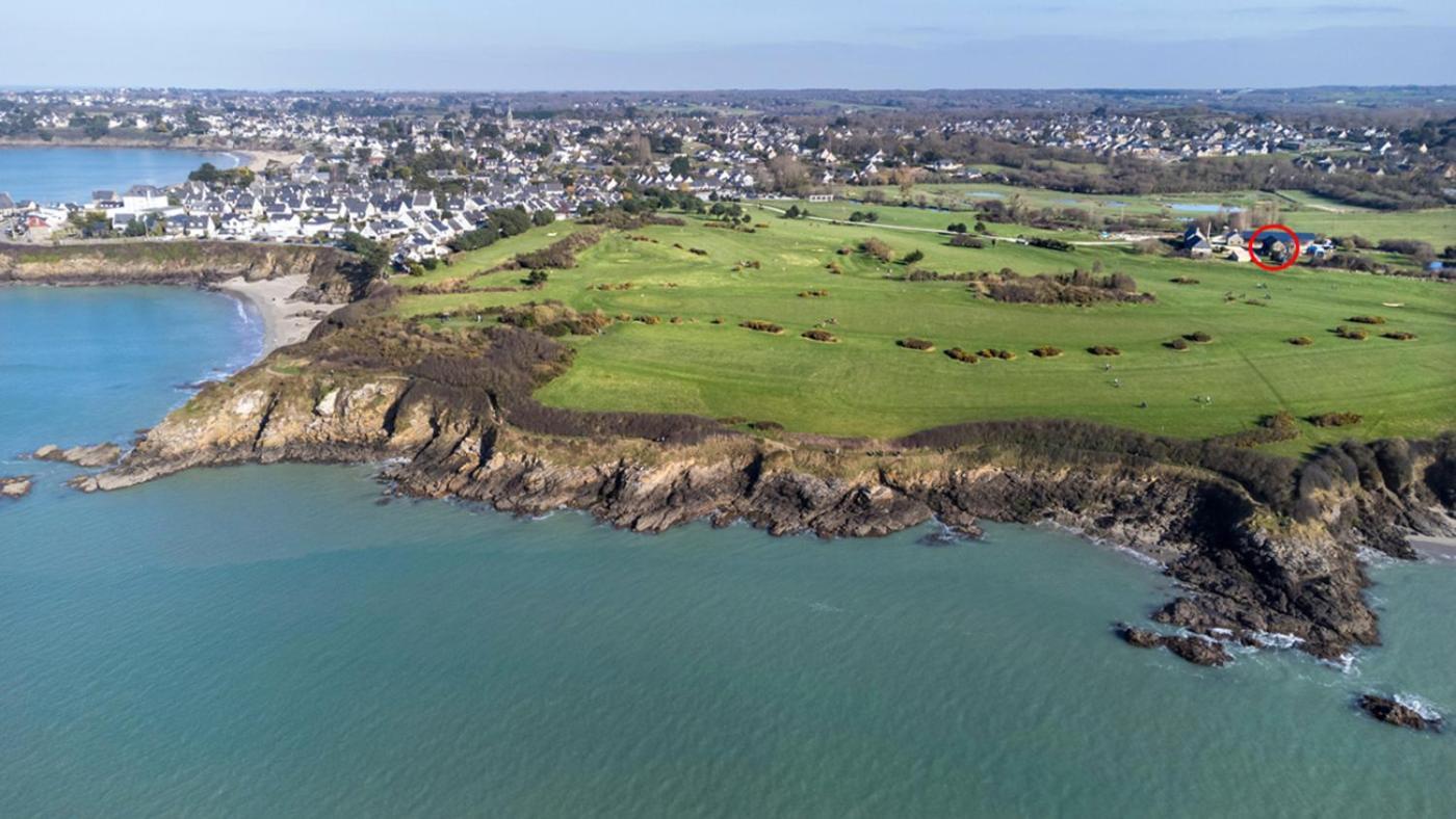 La Ferme Du Golf, Gite Atypique Et Artistique Lancieux Dış mekan fotoğraf
